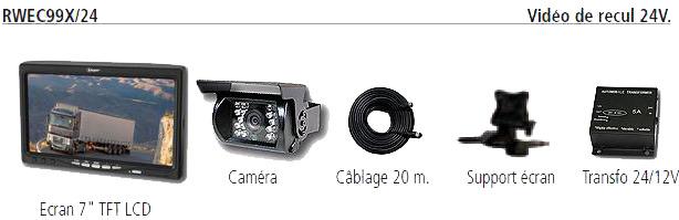 BEEPER Caméra de recul sans Fil Camping-Car RWEC100X-RF