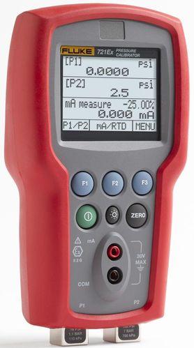 Calibrateur de pression de précision, double capteur de pression isolés - atex - FLU721Ex_0