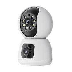 Camera IP WiFi Intérieure HD 360° Étanche Avec Détection Intelligente YONIS - blanc 3615616959306_0