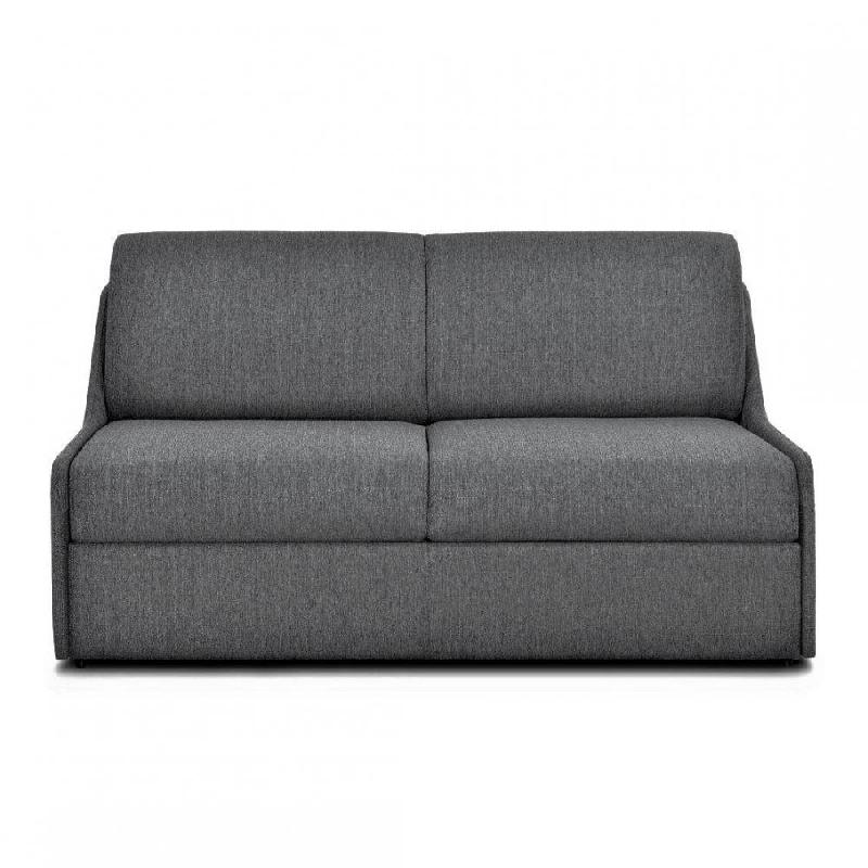 Canapé-lit compact 3 places Magnifico - Matelas 140cm Comfort Bultex® - Tissu gris platine_0