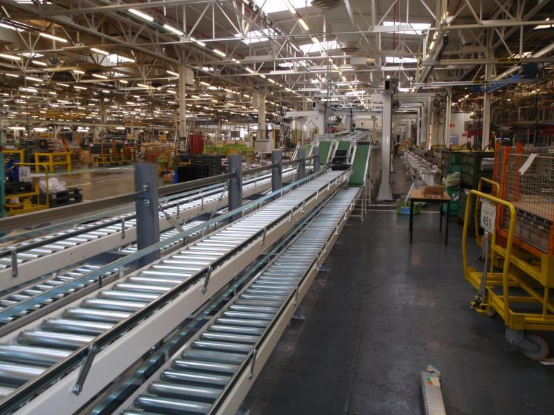 Convoyeur à rouleaux libre en PVC - Rouleaux 40 ou 50 mm - Charge jusqu'à 30 kg/m_0