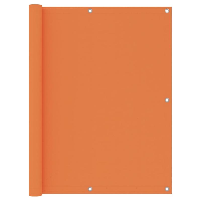 ÉCRAN DE BALCON BRISE PARE VUE PROTECTION CONFIDENTIALITÉ 120 X 400 CM TISSU OXFORD ORANGE 02_0010288_0