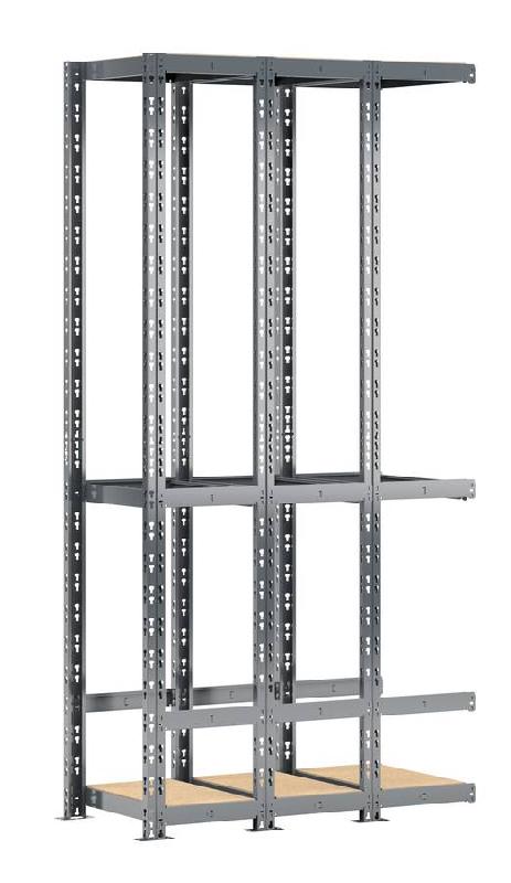 Extension étagère de rangement verticale Modulö - largeur 105 cm - Accessoires pour rayonnages_0