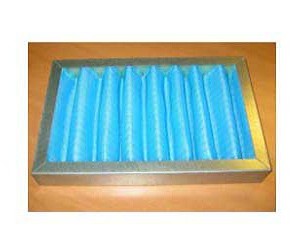 Filtre à air plissé lavable G3 et G4 - Réutilisable et nettoyable par soufflage - Cadre en acier galvanisé_0