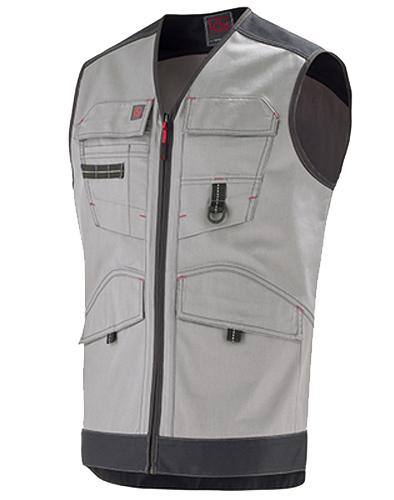 Gilet de travail trowel sans manches 9attup gris/noir t1 - LAFONT - la-9attup-887-1 - 691656_0