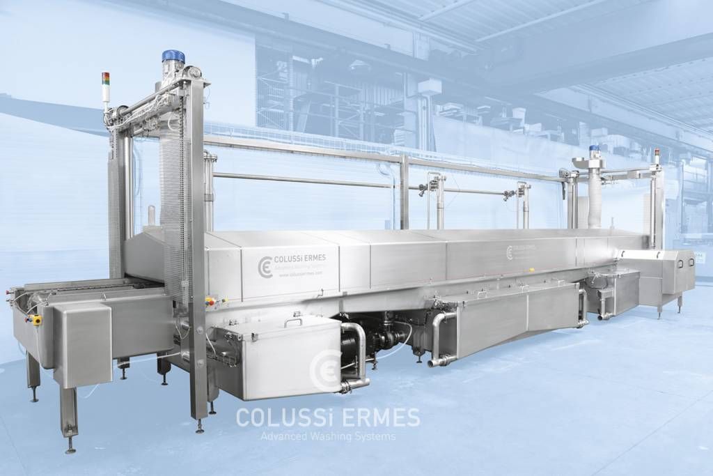 Lavage bâtons - Laveuses industrielles alimentaires - Colussi Ermes - jusqu’à 7 000 bâtons/heure - haute pression et programmes personnalisés_0