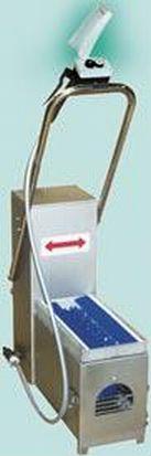 Lave-bottes et semelles - Ossature inox - Brosse double rotation - Alimentation 220V_0