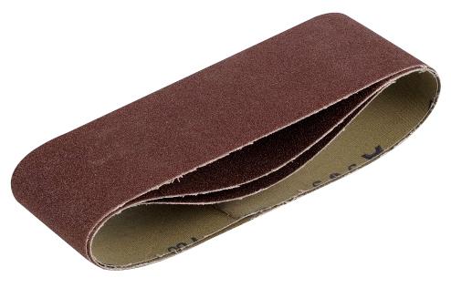 Lot de 3 bandes de ponçage - grain 80 - dimensions 75 x 533 mm_0