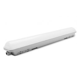 Luminaire étanche traversant LED IP65 IK10 - OCEAN 1 1200 24W 4000K - Haute performance et connectable en série_0