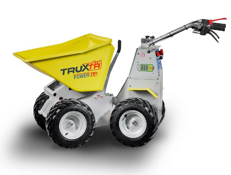 Mini-Dumper électrique à batterie 2 roues motrices BENDIE EB300P - Benne plastique 300 kg - ETRAMO - Réf : 05430_0