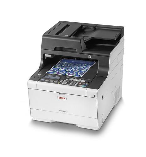 Imprimante multifonction couleur Oki MC563dn - 1200 x 1200 dpi - LED - A4 - 30 ppm_0