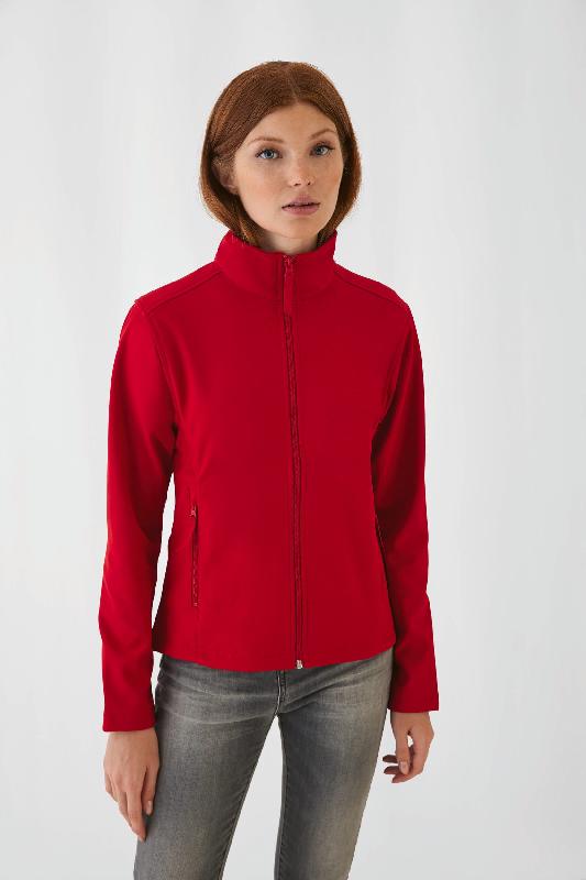 Veste Softshell Femme ID.701 - Réf: CGJWI63 - B&C - Déperlante 2 couches - Zips SBS_0