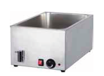 BAIN MARIE DE TABLE INOX AVEC ROBINET DE VIDANGE_0