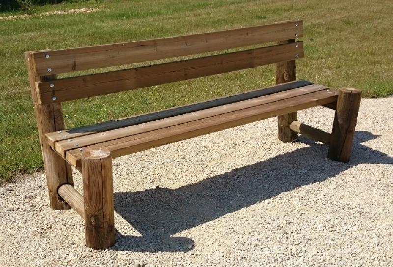 BANC PUBLIC EN RONDIN TOUT BOIS_0