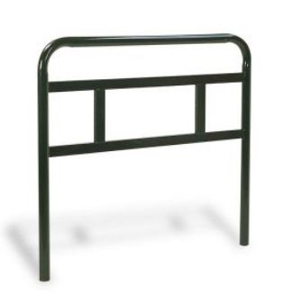 Barrière urbaine Barom1msce6009 - Henry (SAS) - protection piétons avec coudes et tubes arrondis - sans soudure - structure en tube Ø60 mm_0