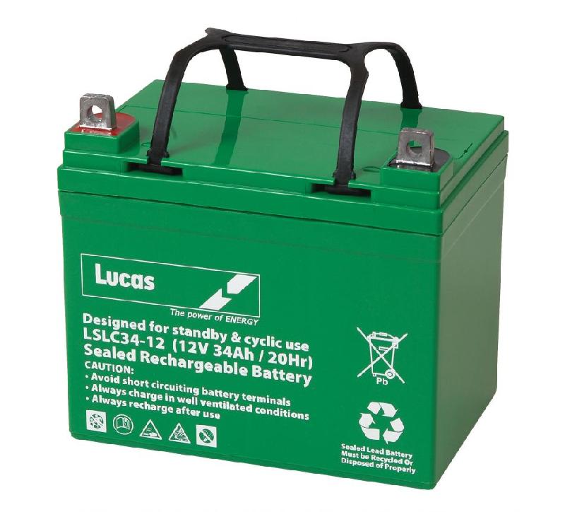 Batterie lucas agm cyclic golf lslc34-12g_0