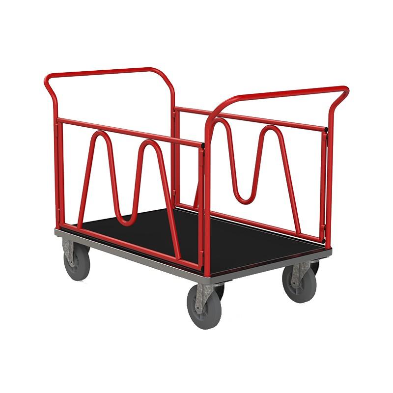 Chariots 2 ridelles - 2 dossiers nus - 500 kg - 1000 x 700 - Rolléco_0