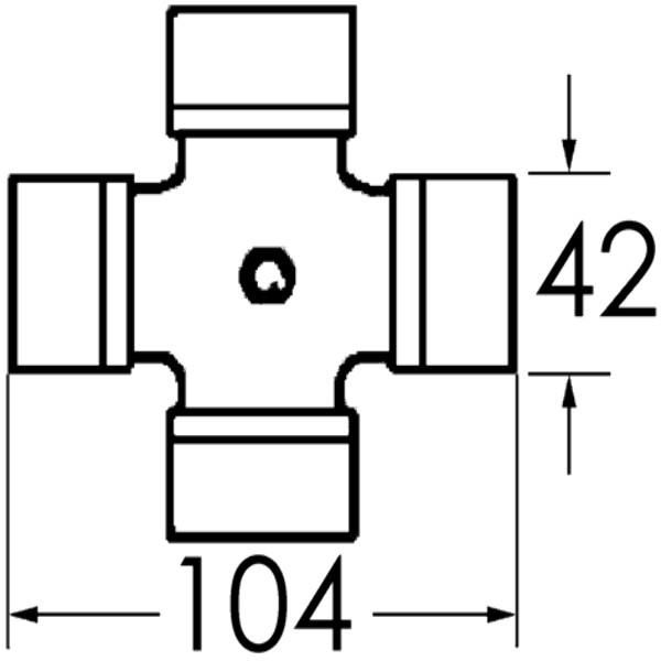 CROISILLON 42X104 C21 - TCM