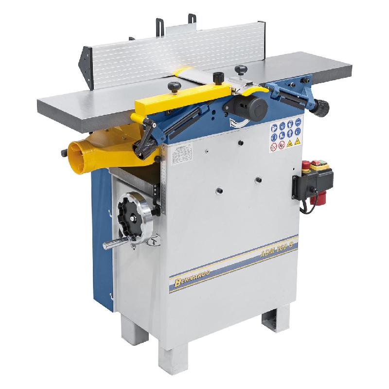 Dégauchisseuse Raboteuse Bernardo ADM 260 S 400v - arbre hélicoïdal pour bois tendre et dur_0