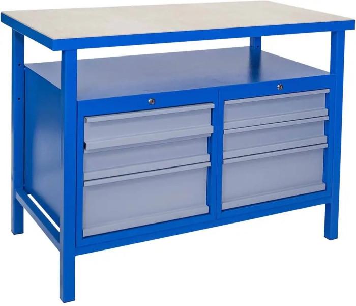 Etabli P 1200 SS - 120 x 60 cm - 6 tiroirs_0