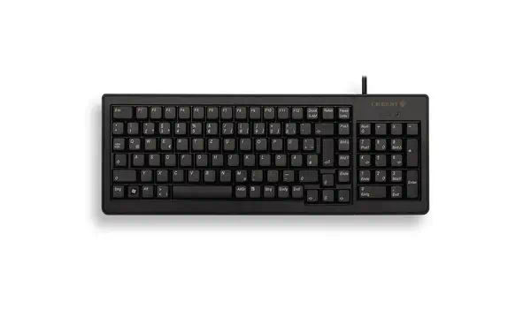 G84-5200 compact keyboard, clavier filaire miniature, usb/ps2, noir, azerty - fr_0