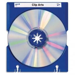 LEITZ Boîte de rangement CD Click&Store Office. Contenance de 30 CD  standard ou 60 slim. Coloris vert