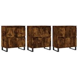 Helloshop26 - Buffet bahut commode armoire meuble de rangement organisateur cuisine salle de séjour salons 3 pcs bois d'ingénierie 02_0037058 - 3000_0