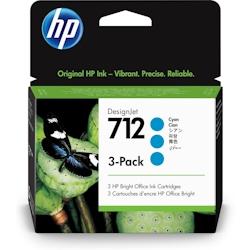 Hp Ink No 712 Hp712 Hp 712 Cyan (3ed77a) - 3ED77A_0