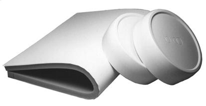 Jaquette mousse souple 50mm blanche - pour réservoir solaire et tampon 200L - réf 57044_0