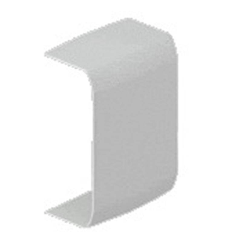 Jonction blanc pour moulure - Hauteur 5.4 cm x Profondeur 1.5 cm - Accessoire de finition en PVC_0