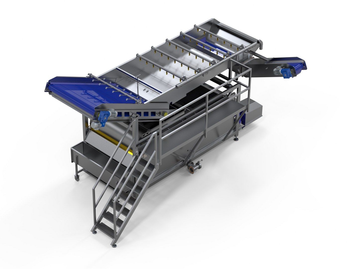 Laveuses industrielles alimentaires - Sweere - par flottaison avec épierrage des haricots verts_0
