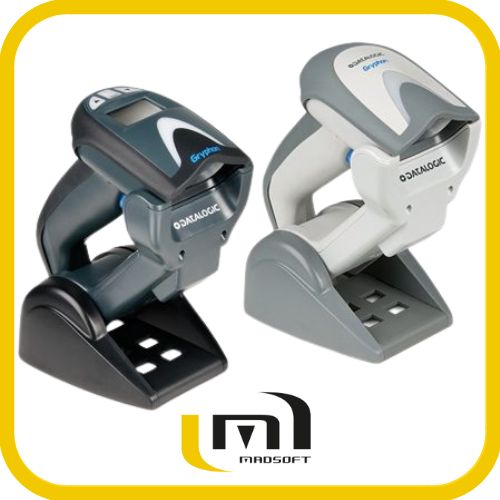 Lecteur de codes à barres manuel Gryphon GM4100 - Scanner sans fil premium multi-interfaces avec kit USB_0