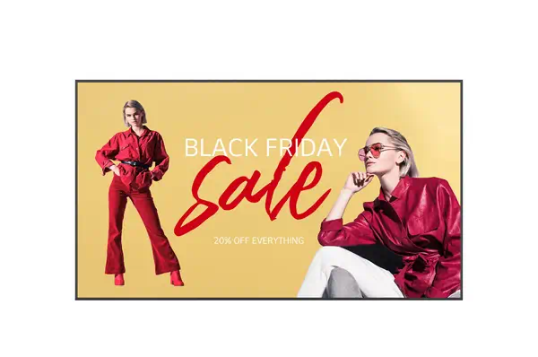 LG 110UM5K àÉcran plat de signalisation numérique 2,79 m (110