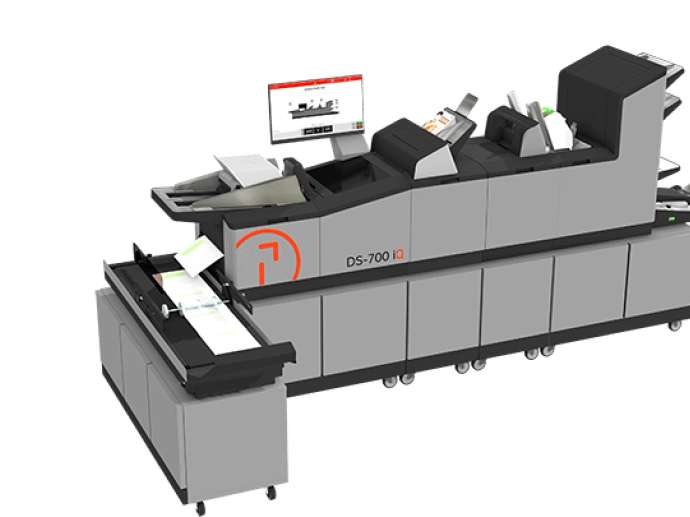 Machine de mise sous pli idéale pour toutes les applications postales - Jusqu'à 7 000 enveloppes par heure - DS-700 iQ_0