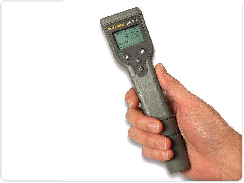 Ph-mètre électronique EcoSense pH10A - mesure pH et température - boîtier IP67_0