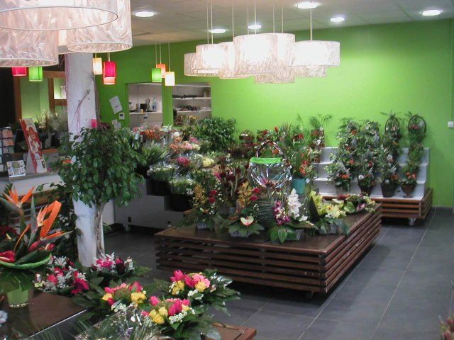 Présentoir pour fleuriste professionnel - Tedesco - mobilier central et gradins muraux mobiles_0