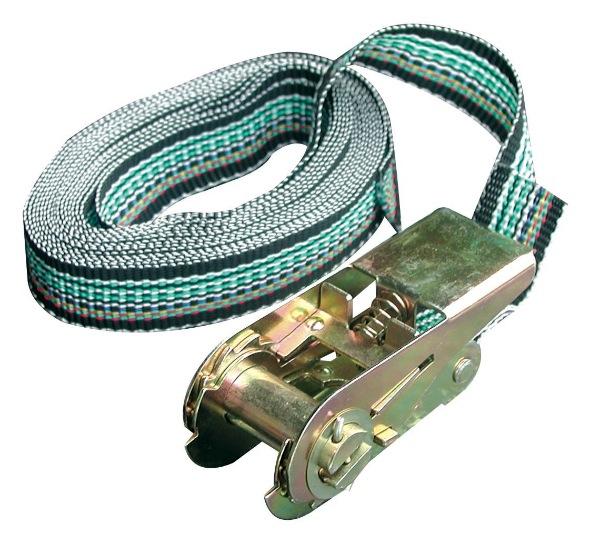 Sangle d'arrimage bagagère à cliquet 5 m - Capacité 500 kg_0