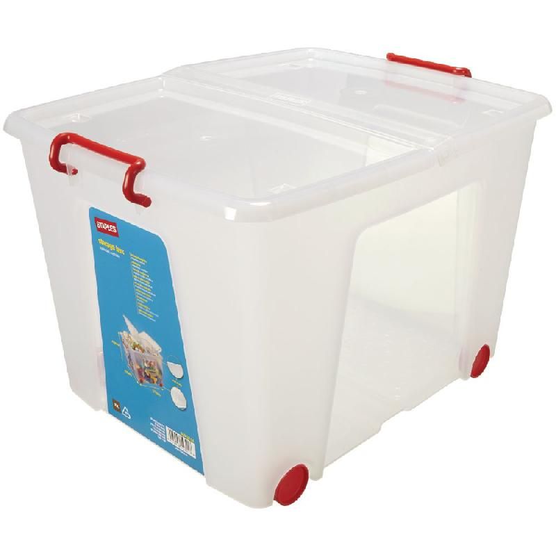 STAPLES BOÎTE DE RANGEMENT CEP - 80 L