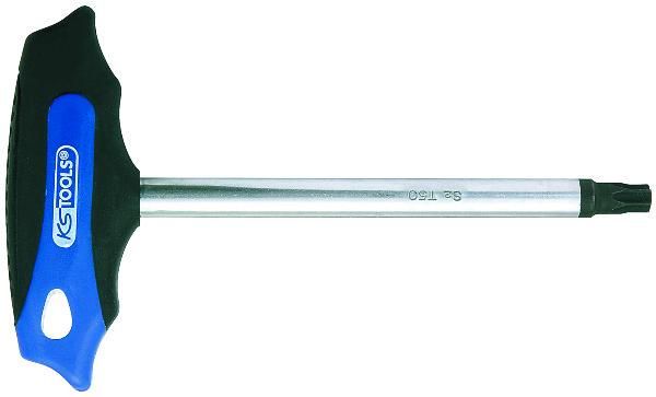 TE MALE TORX DROITE 30MM LG 100MM CHROME+