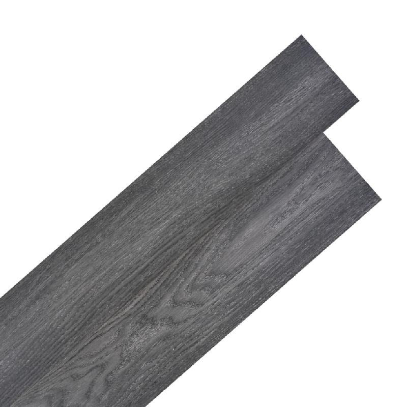 Vidaxl planche de plancher pvc autoadhésif 5,02 m² 2 mm noir et blanc 245175_0