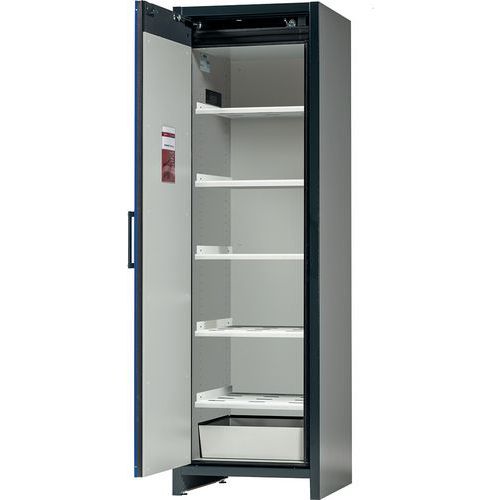 ARMOIRE DE STOCKAGE K1 - 5 ÉTAGÈRES 1 BAC RÉTENTION - 60 CM - ASECOS