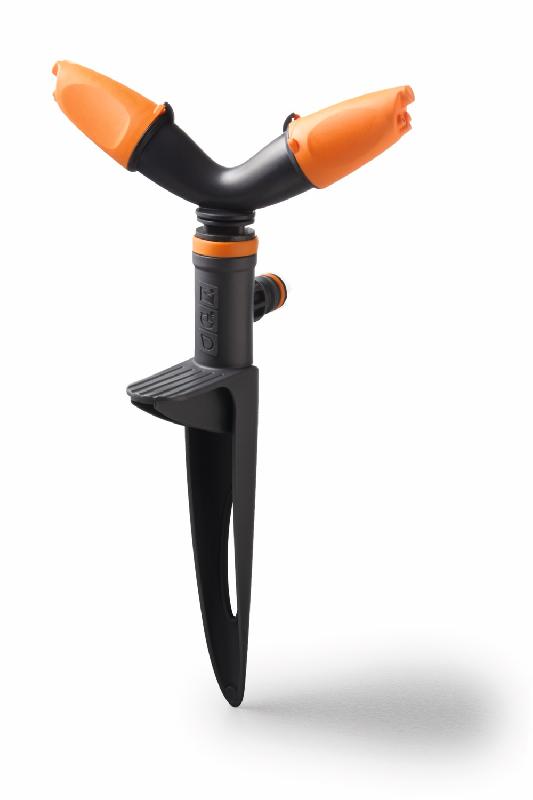 Arroseur 'Rotax' sur piquet - couleur orange_0