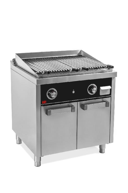 Barbecue à gaz professionnel 800x930x945mm sur placard ouvert - B9008E_0