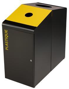 Borne tri 120l tripoz plast - manga + jaune 1021_0
