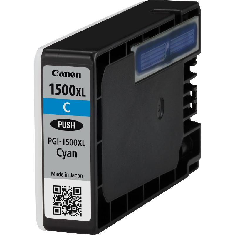 Canon Cartouche d'encre cyan haut rendement PGI-1500XL_0