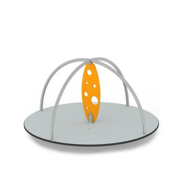 Carrousel - Jeu tourniquet en acier inoxydable conforme EN1176 - Référence BT14055_0