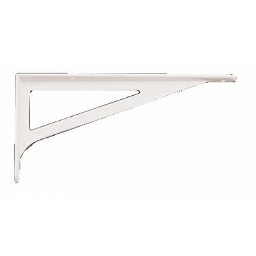 CONSOLE D'ÉTAGÈRE RENFORCÉE - ALUMINIUM ÉPOXY BLANC - CHARGE 130 KG MOD