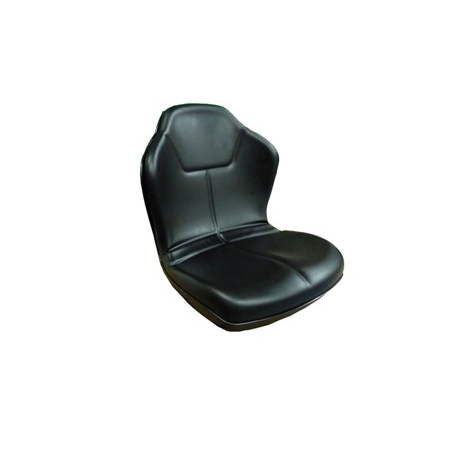 Cuvette PS40 noire sans glissière - forme ergonomique et enveloppante_0