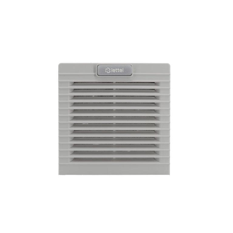 Grille de ventilation 114x114 et filtre pour armoire électrique - LETTEL - GTA-92-FF_0