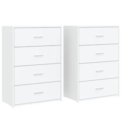 Helloshop26 - Buffet bahut commode armoire meuble de rangement organisateur cuisine salle de séjour salons lot de 2 60 x 31 x 84 cm 02_0036678 - 3000_0